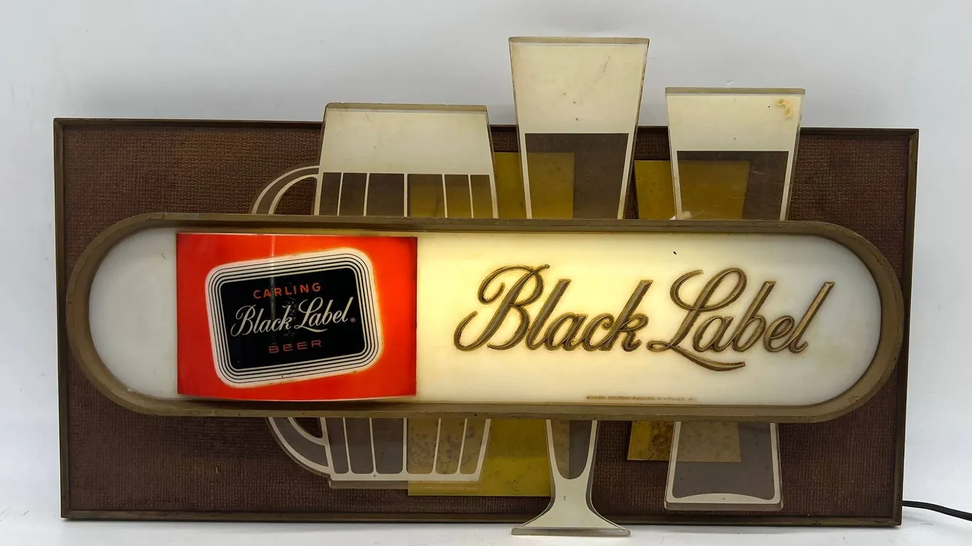Carling Black Label Illuminated Beer Light