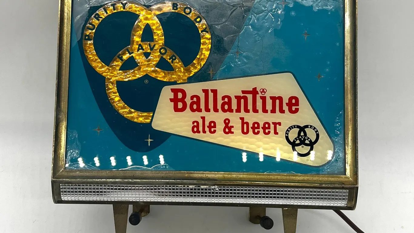 Ballantine Ale & Beer Lighted Sign