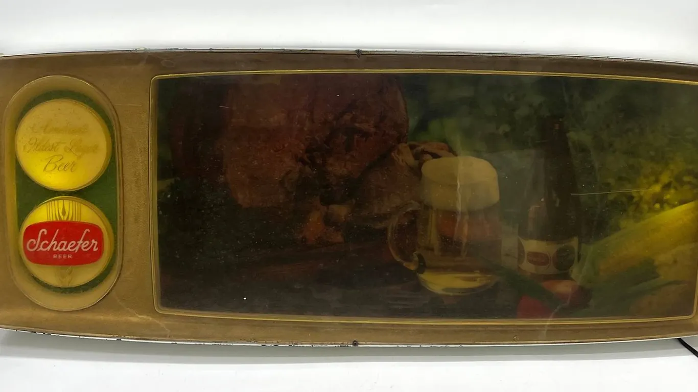 Schaefer Beer 36" Bar Light Sign