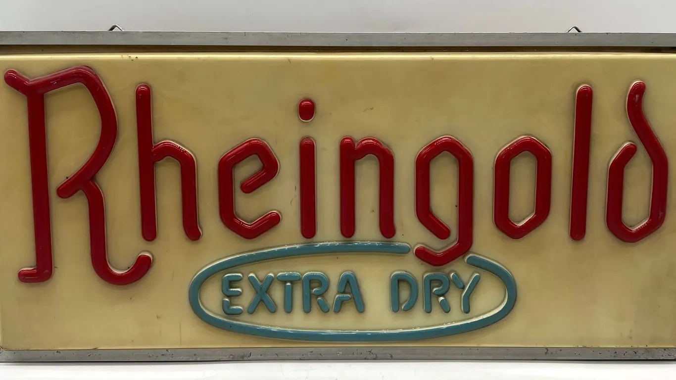 Rheingold Extra Dry Beer Light Sign