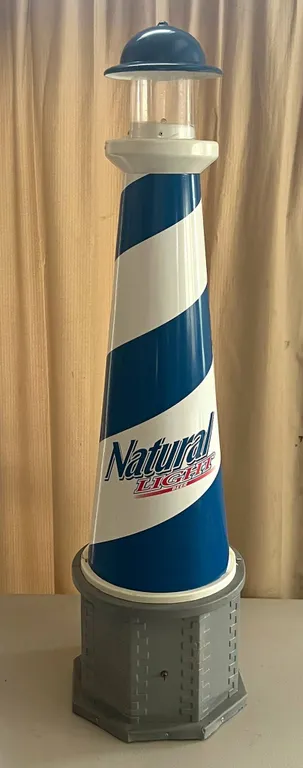 Natural Light Beer Lighthouse Display