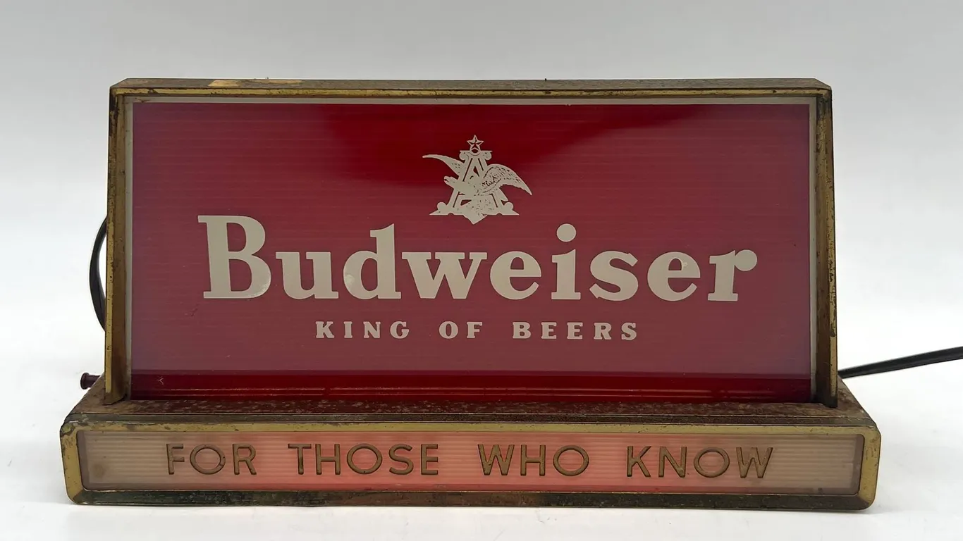 Budweiser Beer Light "For Those Who Know"