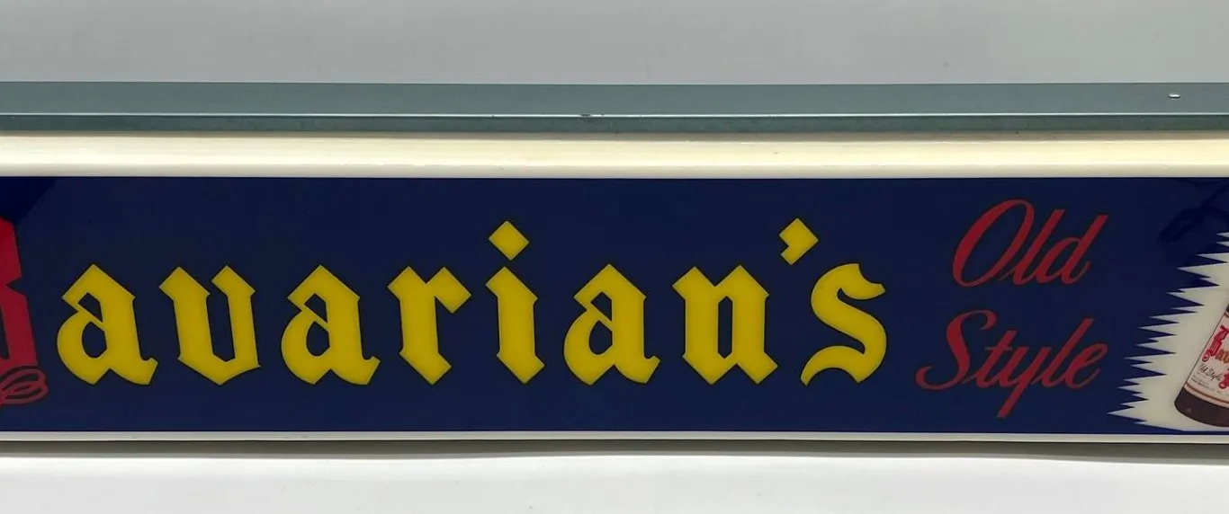 Bavarian's Old Style Beer Lighted Sign