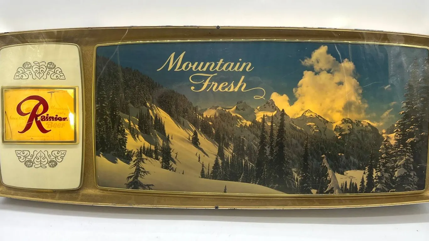 Rainier Beer Mountain Fresh Large Light