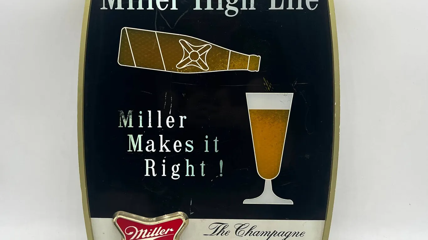 Miller High Life Beer Lighted Sign