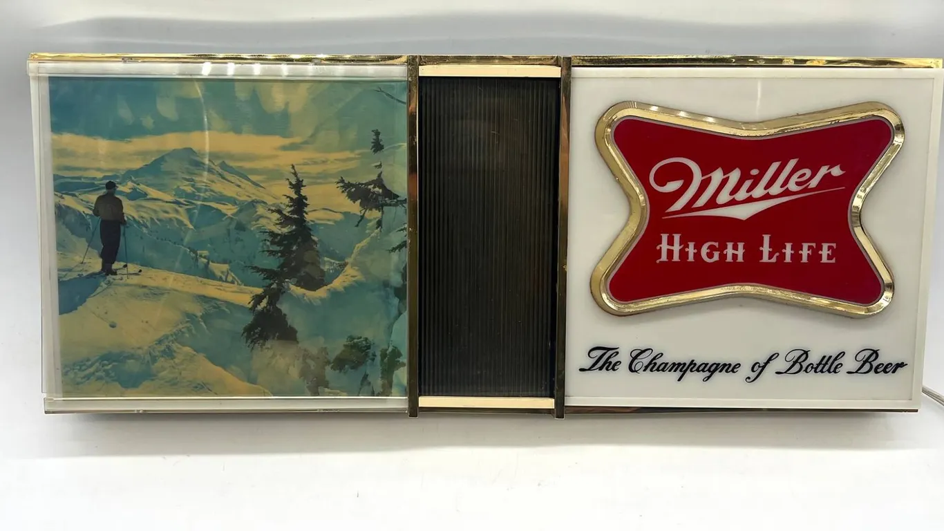 Vintage Miller High Life Beer Light Sign