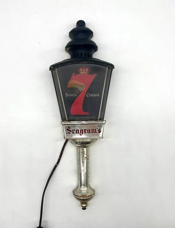 Seagram's 7 Wall Light Beer Sign
