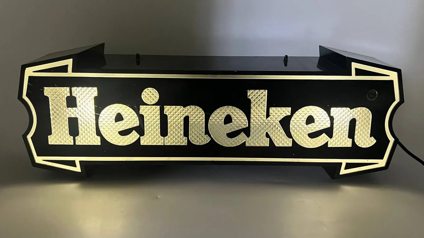 Heineken Illuminated Beer Light Sign