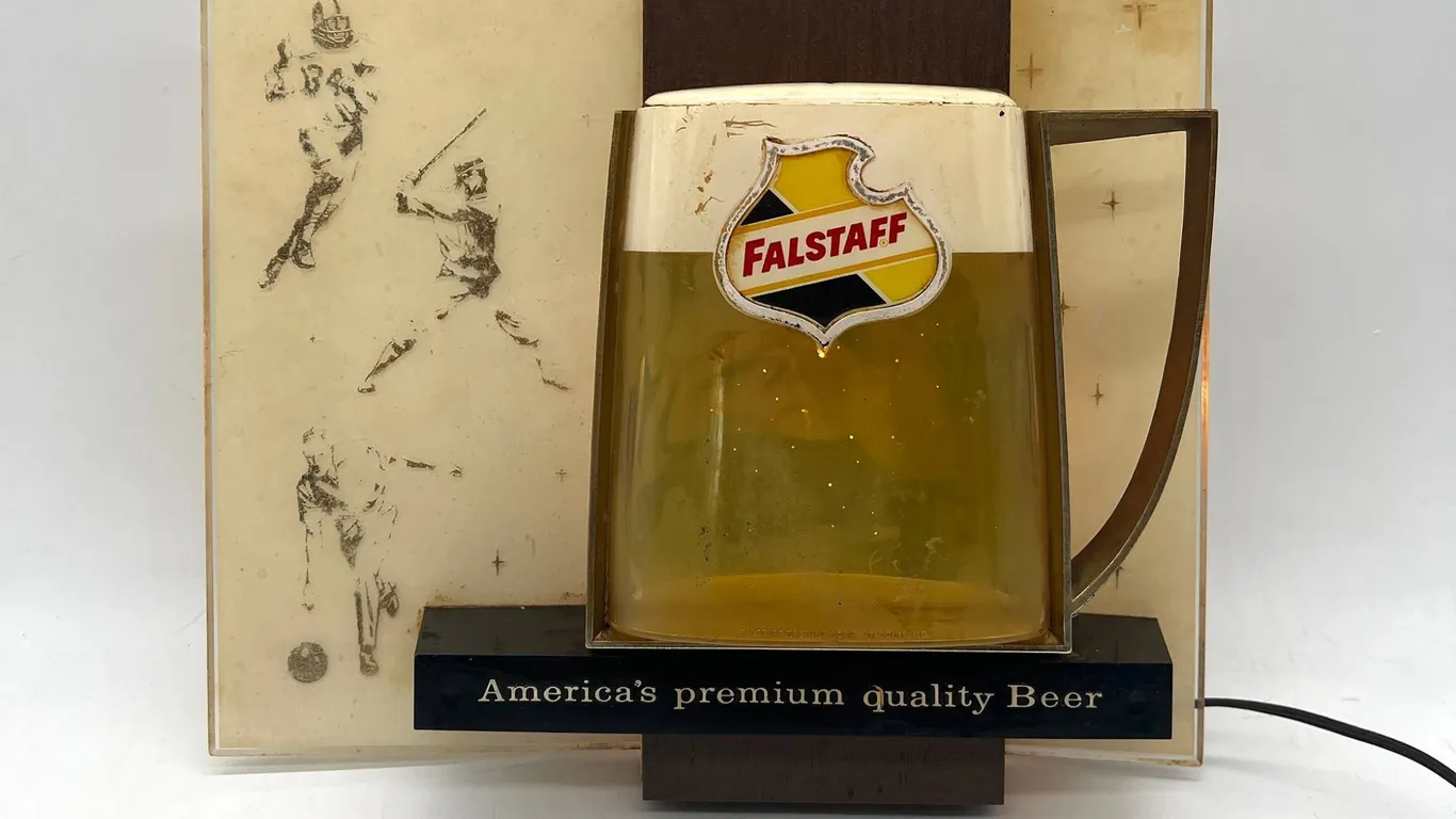 Falstaff Beer Motion Lamp Lighted Sign