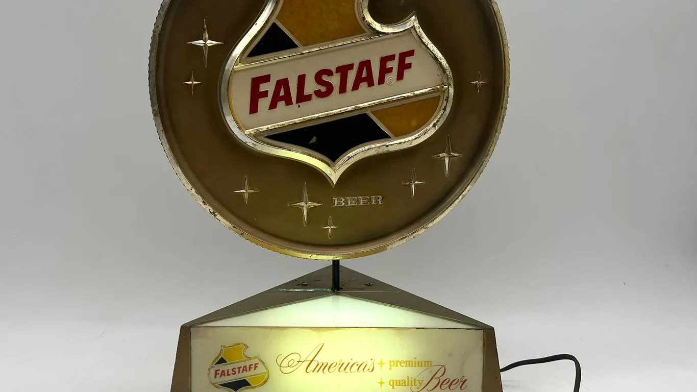 Falstaff Beer Old Pro Lighted Sign