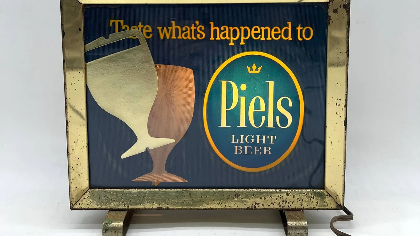 Vintage - Piels Light Beer Lighted Sign