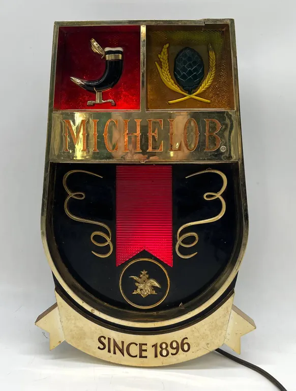 Vintage - Michelob Beer Shield Light/Sign