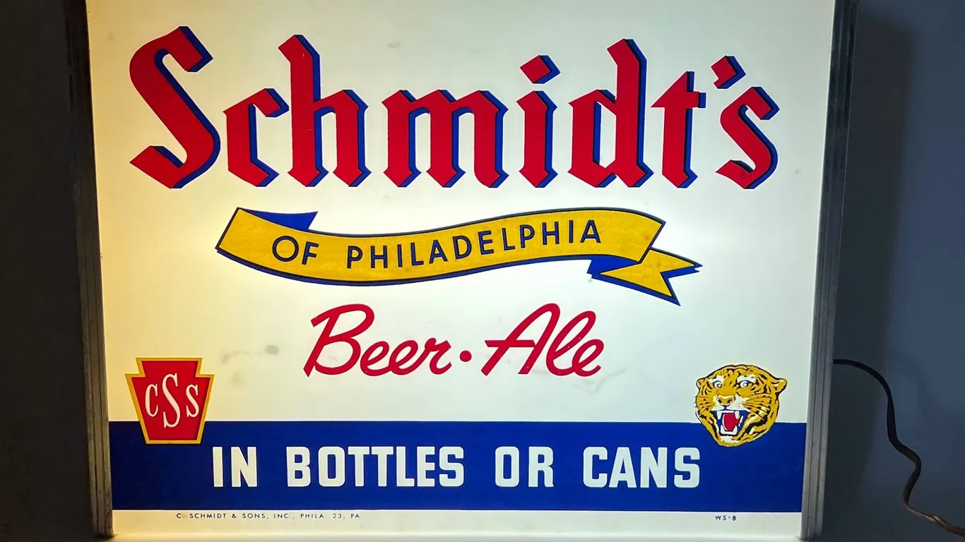 Schmidt's - Beer-Ale Light/Sign