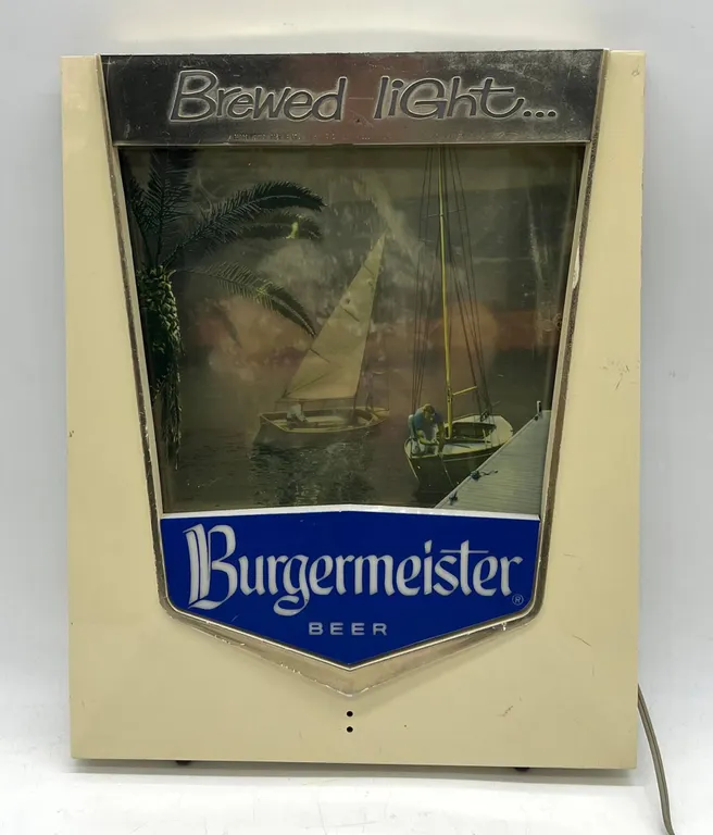 Burgermeister Beer Light/Sign