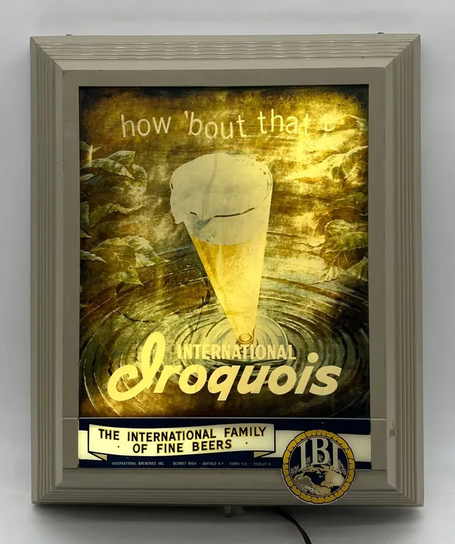 Vintage - Iroquois Beer Light/Sign