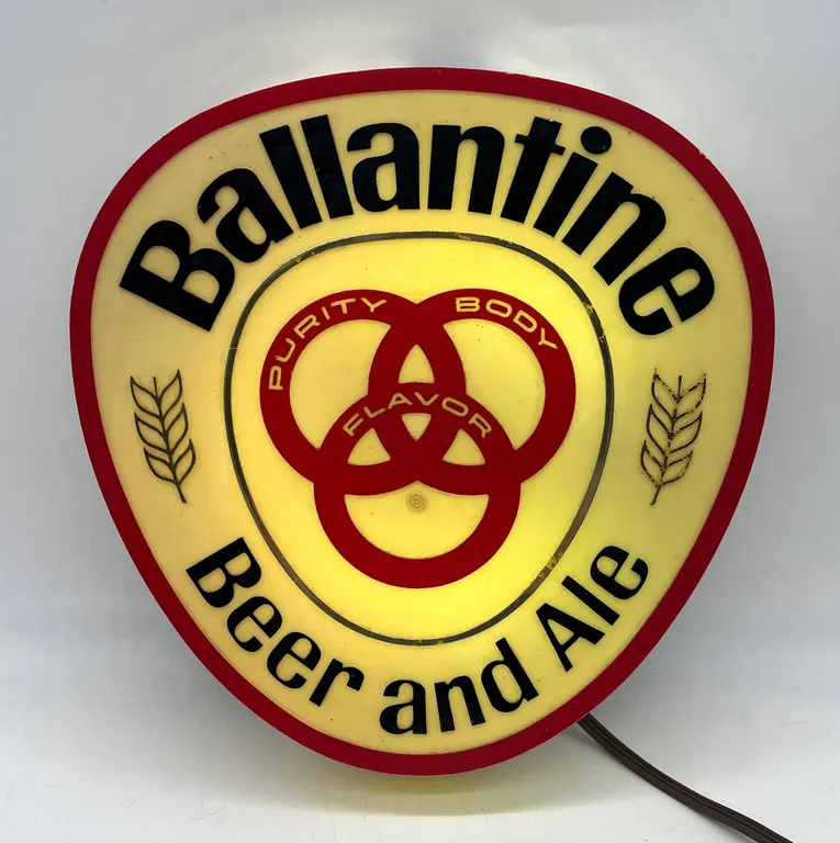 Ballantine Beer & Ale - Light/Sign