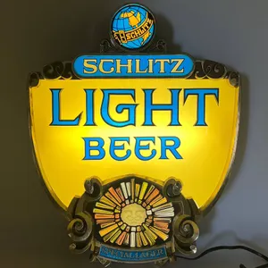 Schlitz Light - Beer Light/Sign