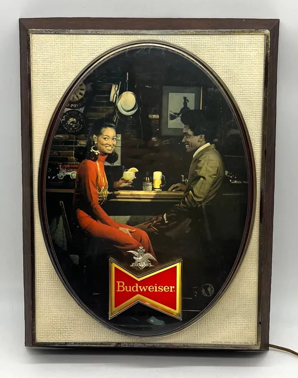 MCM - Budweiser Beer Light/Sign
