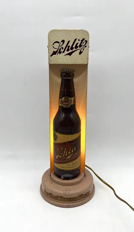 RARE - Schlitz Beer Light - Bottle Lamp