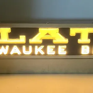 Antique - Blatz Milwaukee Beer Light/Sign