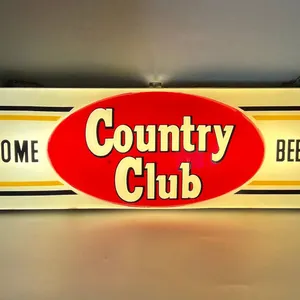 Country Club "Beer Dept." Light Sign