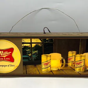 Miller High Life Beer Light Sign