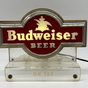 Budweiser Beer "On Tap" Light/Sign