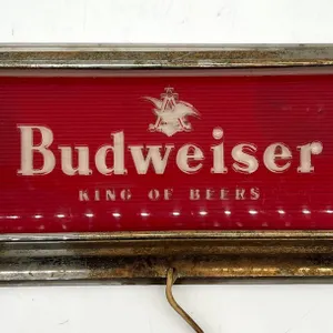 Budweiser King of Beers Light/Sign