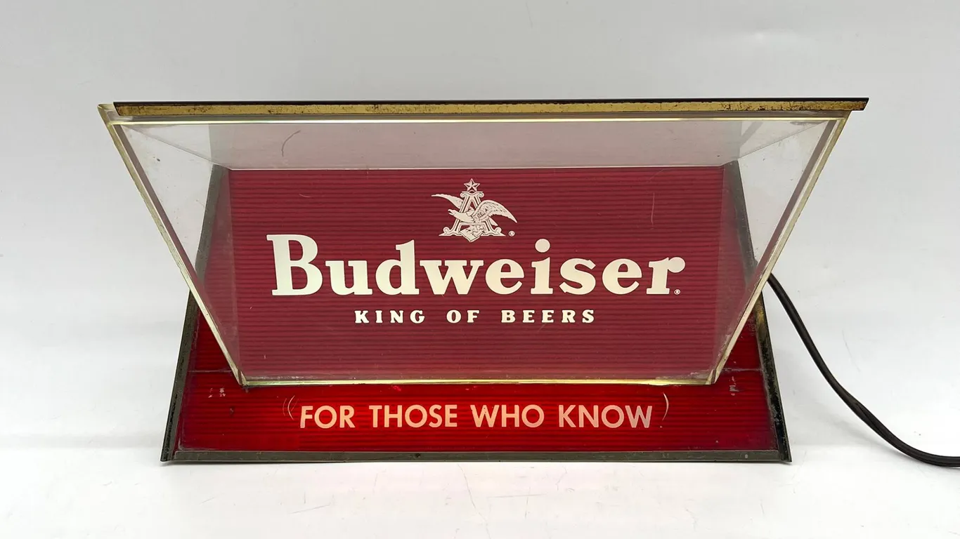 Budweiser "For Those Who Know" Light/Sign