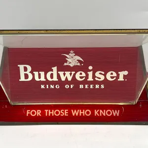 Budweiser "For Those Who Know" Light/Sign