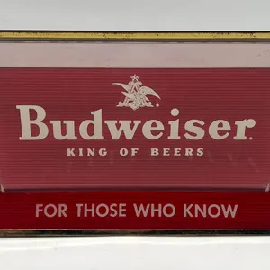 Budweiser Beer Light/Sign