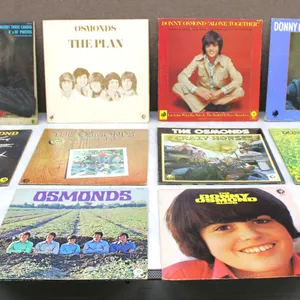 10 Donny Osmond and Osmonds LP Vinyl Records