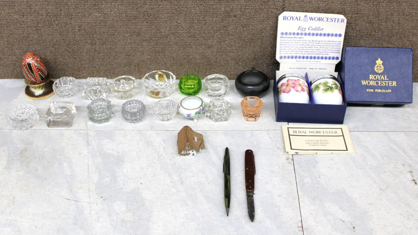 Glassware, Royal Worcester, Sheaffer Pencil