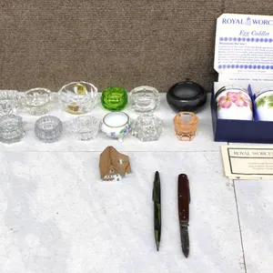 Glassware, Royal Worcester, Sheaffer Pencil