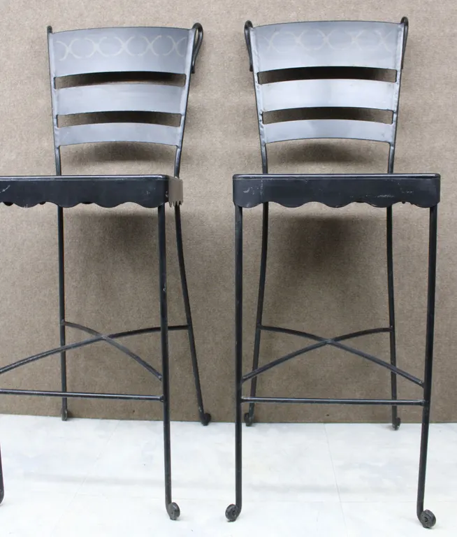 Heavy Metal Bar Stools, 29" Seat Height