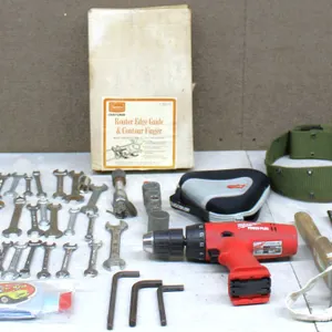 Hand Tools With Milwaukee Drill