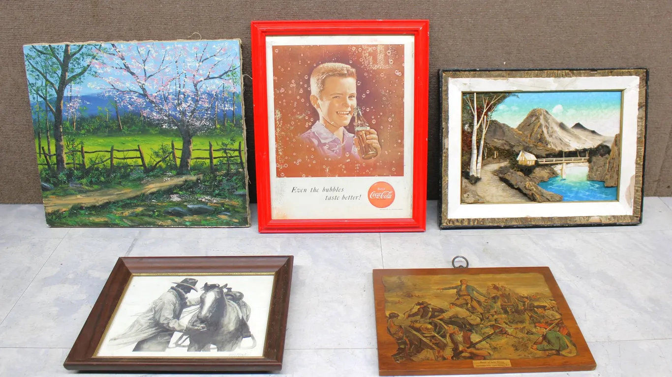 5 Framed Artworks and Prints