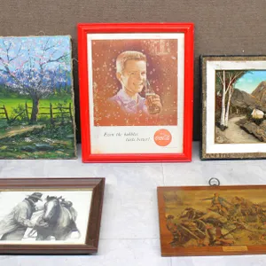 5 Framed Artworks and Prints