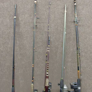 5 Fishing Rods Shimano Daiwa Ugly Stik Mitchell
