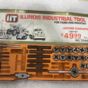 Illinois Industrial Tool Tap & Die Set No. TD40