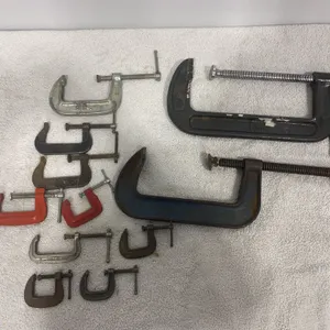 Assorted C-Clamps – Multiple Sizes