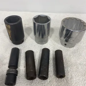 Assorted Large & Deep-Well Sockets