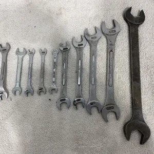 Assorted Open-End Wrenches – 10 Pieces
