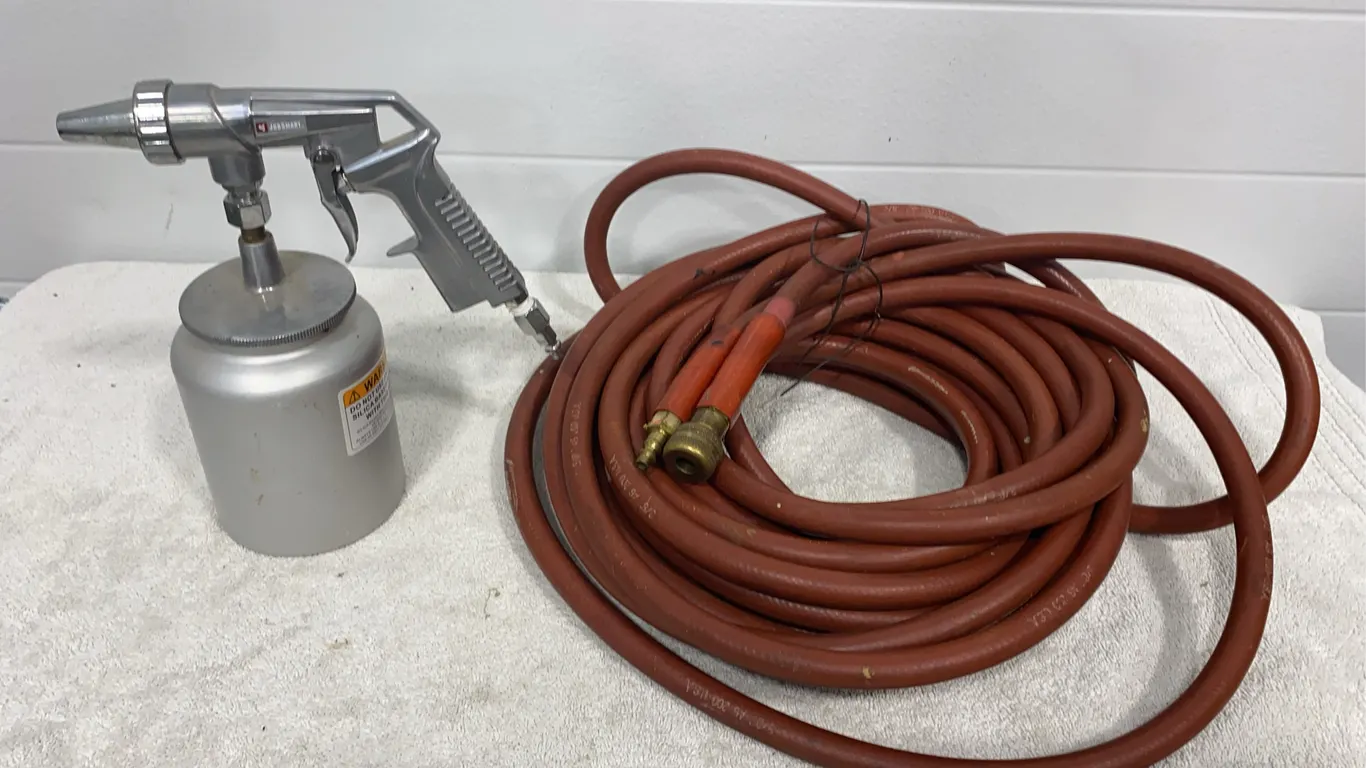 Husky Air Blow Gun / Spray Gun & Air Hose