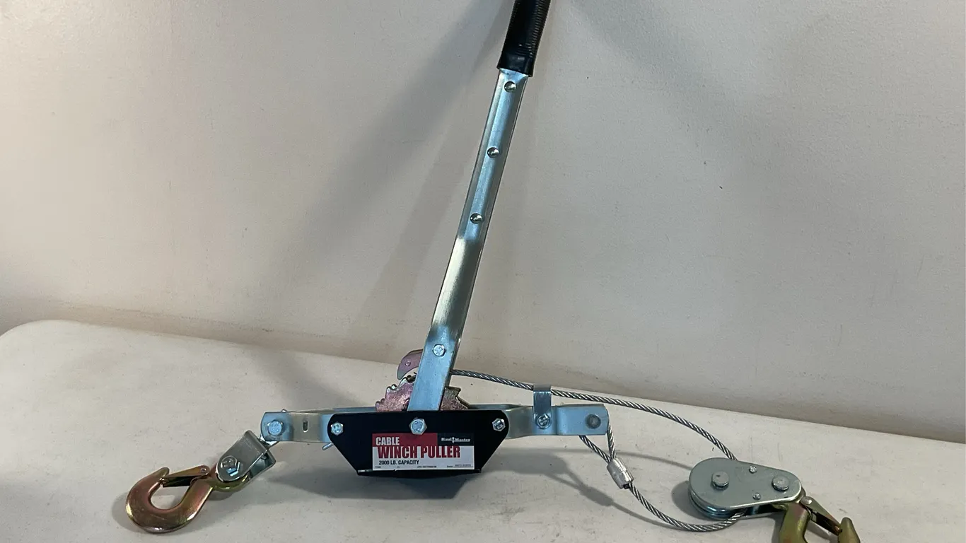 Haul-Master 2000 Lb. Capacity Cable Winch Puller