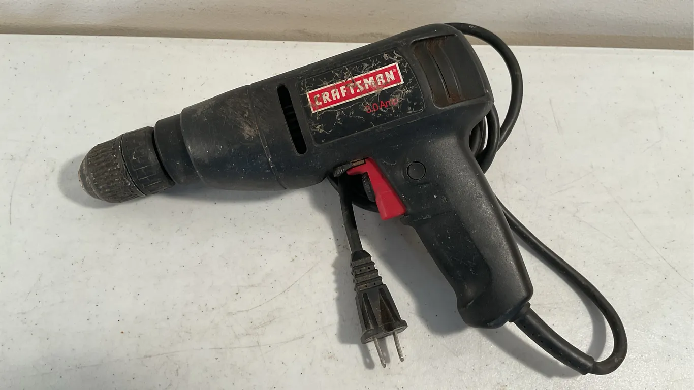 Vintage Craftsman Corded Electric Drill