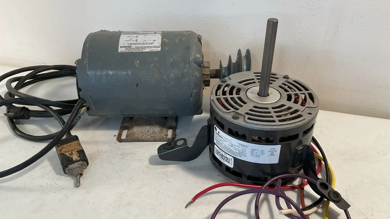 Assorted Electric Motors and Fan Components