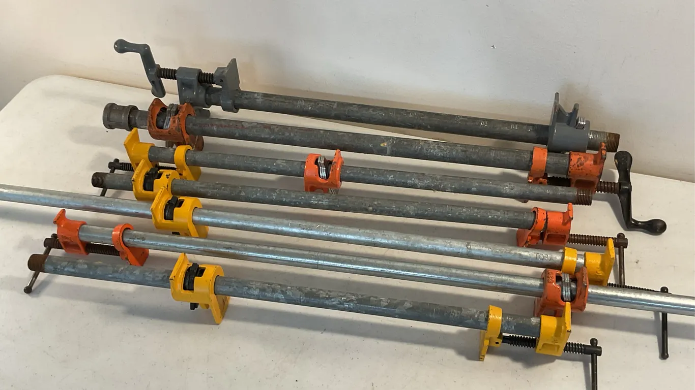 Heavy Duty Pipe Clamps Assortment