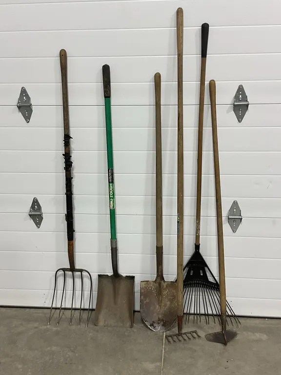 Assorted Lawn and Garden Hand Tools