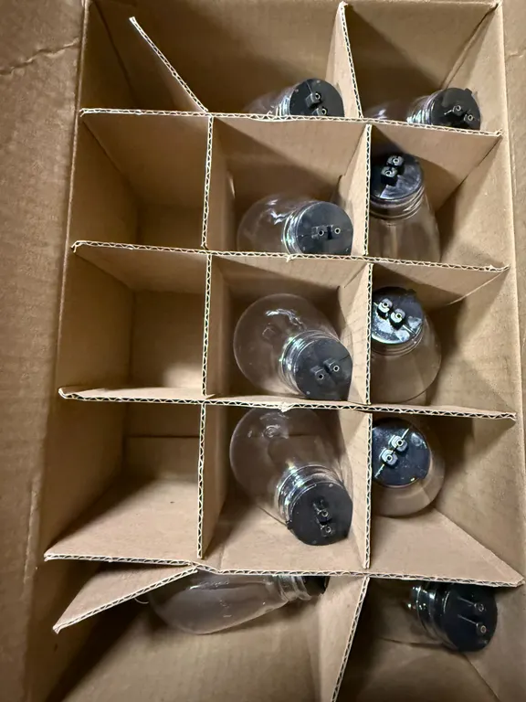 10 Pack Replacement Bulbs for S14 1W 51FT and 102FT Outdoor String Lights Open Box